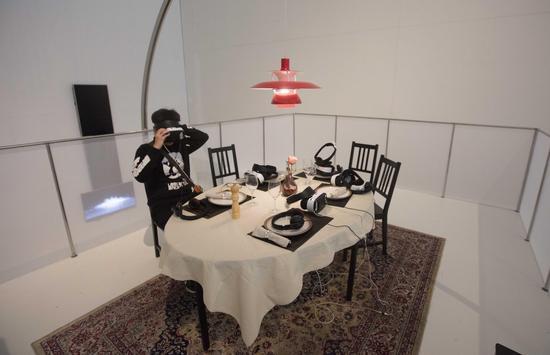 技术伦理:北京媒体艺术双年展 展厅现场图片 拍摄:董慧萍
