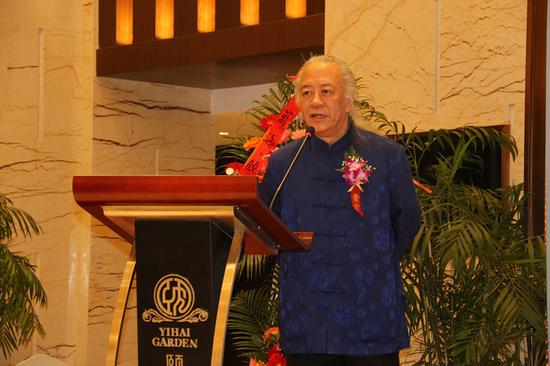艺术家致答谢词