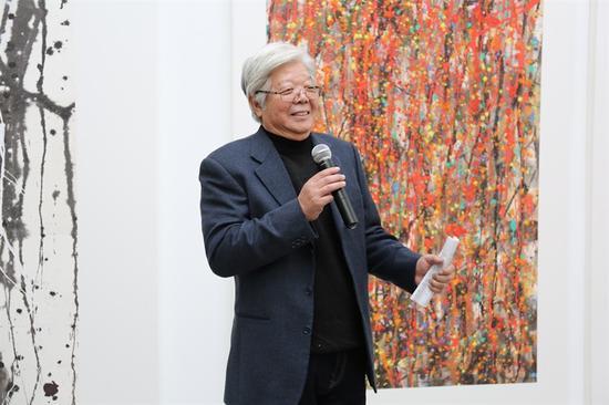 艺术家班金鹏致辞