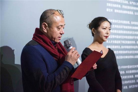 本次峰会总策展:鲁迅美术学院传媒动画学院院长 王亦飞先生开幕致辞