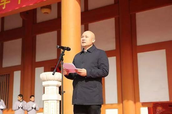 江苏省宗教事务局一处处长刘克元发表讲话