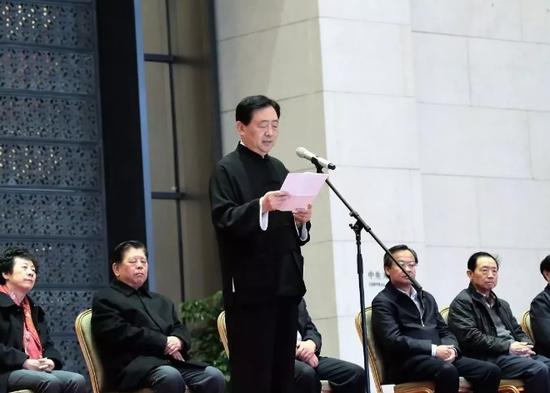 中国国家博物馆馆长吕章申致开幕词
