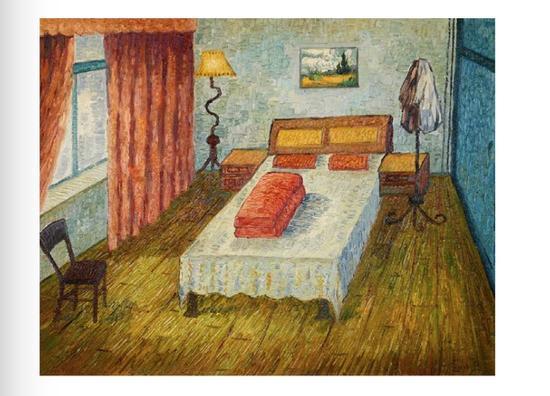 郝振瀚Hao Zhenhan,画工的卧室Painter's Bedroom,布面油画Oil on Canvas,91 x 71.5cm,2013