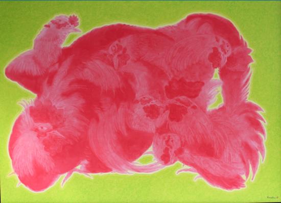 逍遥游15_The Carefree Excursion NO.15_100x140cm_布面油画_Oil on Canvas_ 2017