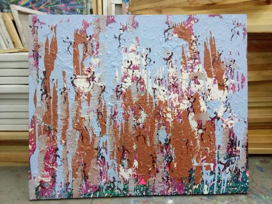 50X60cm 天地玄黄之四