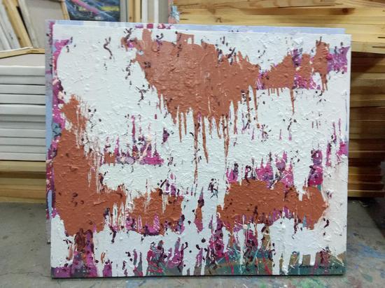 50X60cm 天地玄黄之二