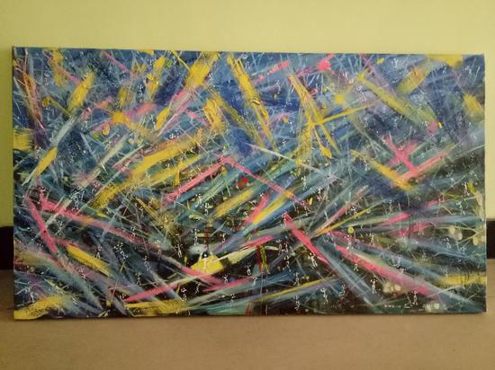 70X140cm 天地玄黄之五