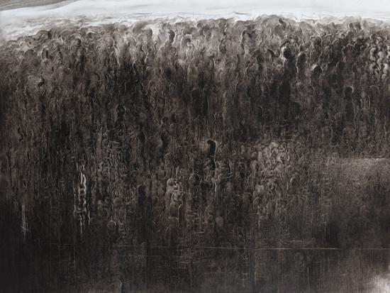 茅小浪 非宣水墨 (31) 100×150cm 2009