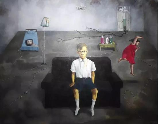 张晓刚作品