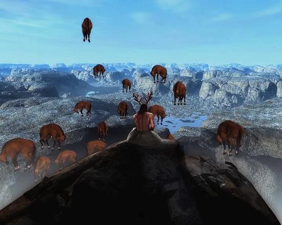 苍鑫《苍式萨满》,8分51秒 ,2007 Cangxin《cangs_shaman》,8’51”,2007