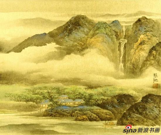 溪山静泊