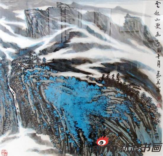 陶义美《云起山更幽》