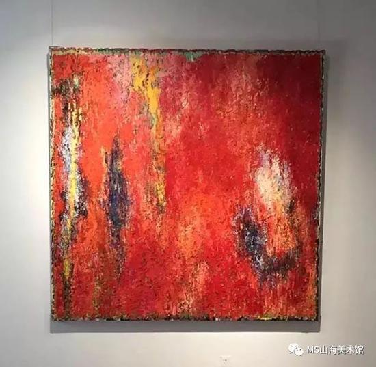 暮春秋色 200x200cm 布面油画 2015年