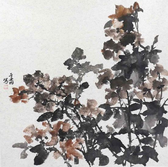 花语无声 50×50cm