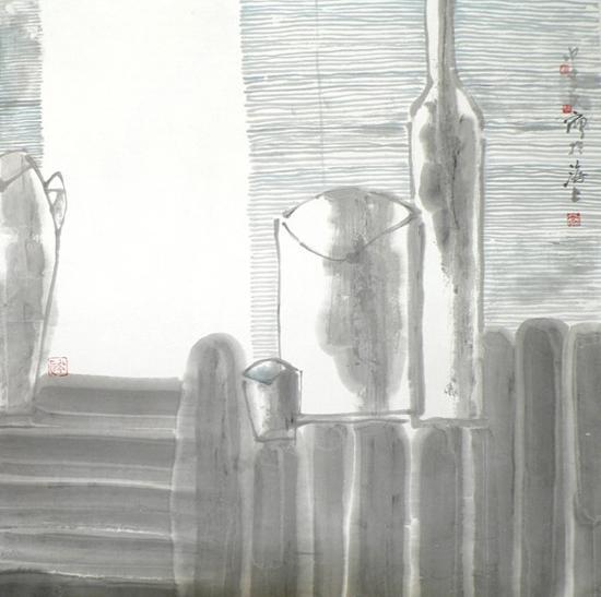 瓶系列五 68×68cm