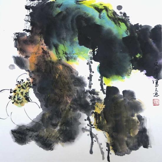 色界系列一 33×33cm
