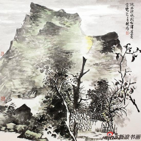 戴起群《疏林淡水闲》