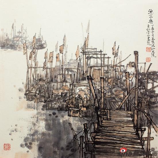 高鸣《渔家樂》