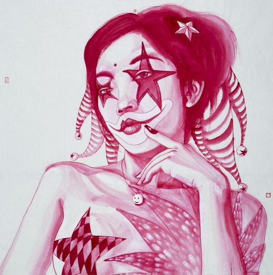 小丑 122X122CM 2016