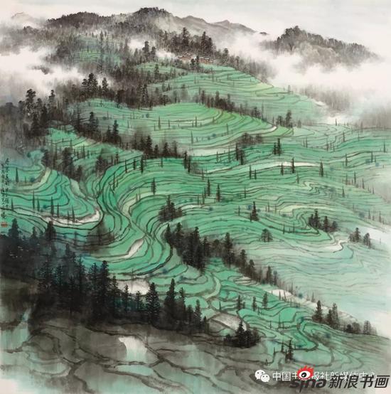 丹寨春韵(124×124厘米)