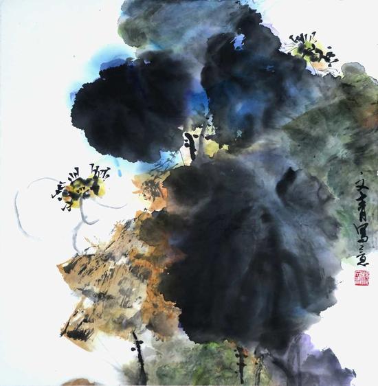 色界系列二 33×33cm