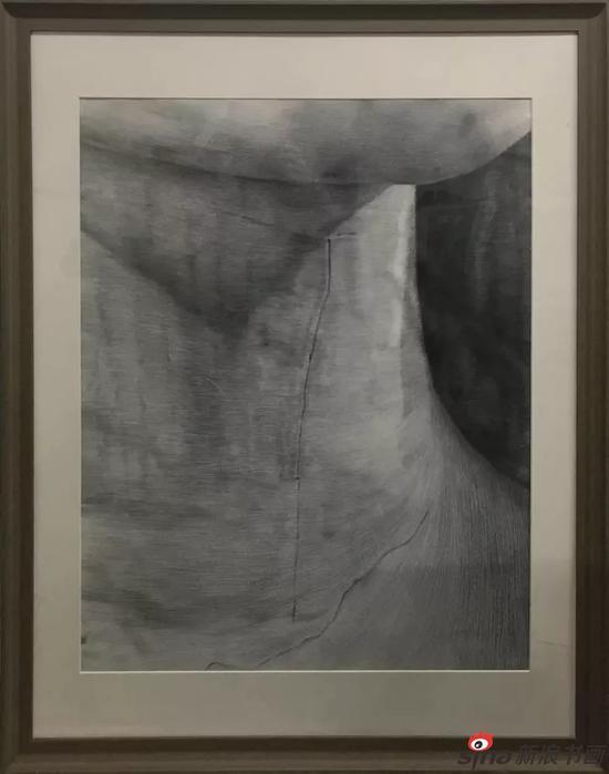 冯且 《光-2》 纸本 118×98cm 2016
