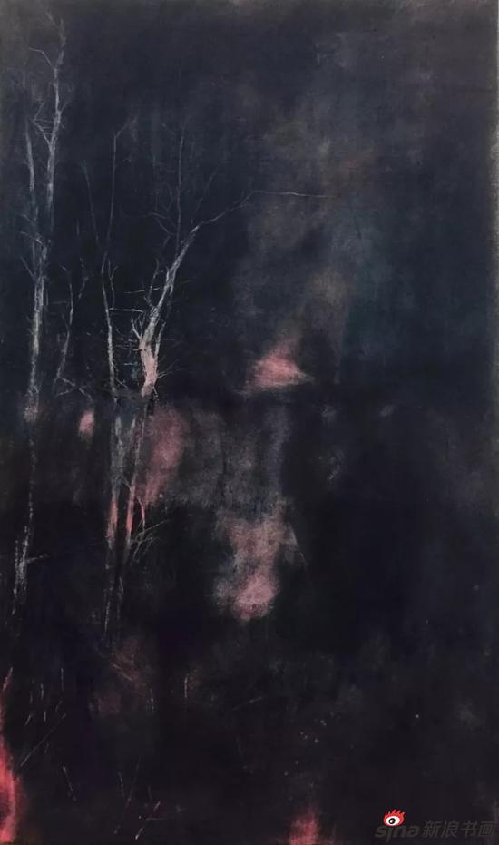 刘波(小)《树之梦》 铜版 60×100cm 2017