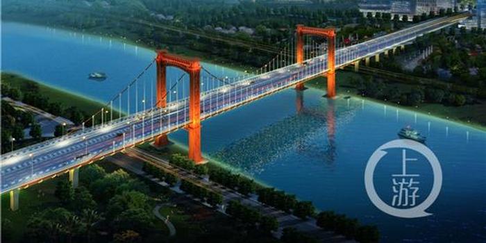 两江新区再增跨御临河大桥! 门型桥塔有工业元素