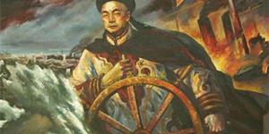 甲午海战(油画)