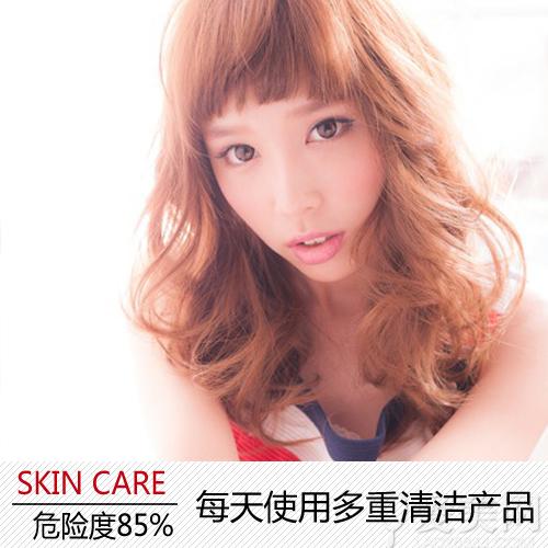 2、每天使用两重,三重清洁产品,爱用强效清洁产品。