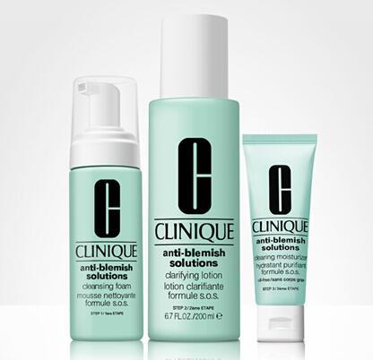 Clinique 倩碧净颜抗痘套装