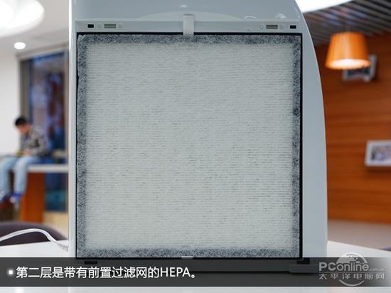 HEPA过滤网能有效过滤去除空气中0.3μm以上的烟尘、花粉、过敏源、病毒等物质。