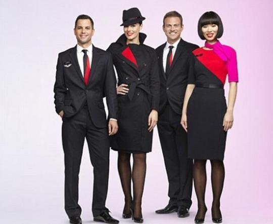 澳洲航空(Qantas)乘务员制服