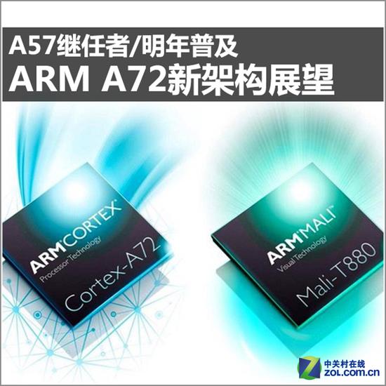 A57继任者/明年商用 ARM A72新架构展望