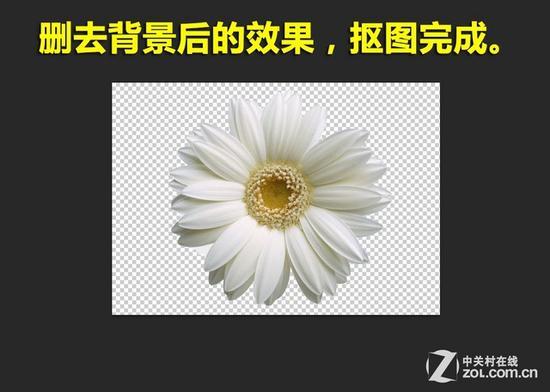 这样就可以完整的完成抠图了