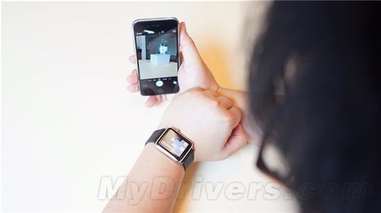 正常模式下用Apple Watch控制iPhone拍照