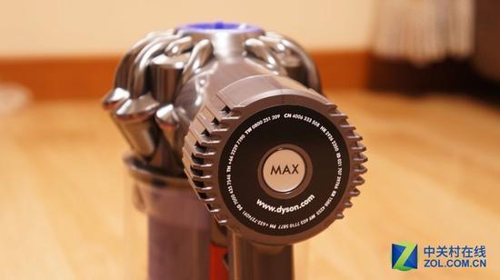 MAX按钮可加强吸力