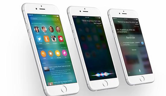 iPhone 6s将运行iOS 9系统(图片截取自phonedog视频)