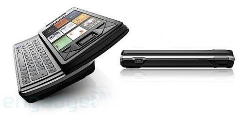 2008年发布的索尼爱立信Xperia X1(图片引自engadget)