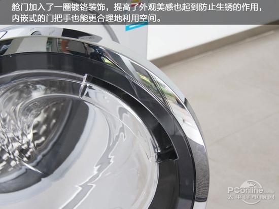 镀铬门圈、内嵌式把手