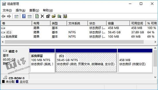 升级Win10后(MBR硬盘),多了一个“恢复分区”
