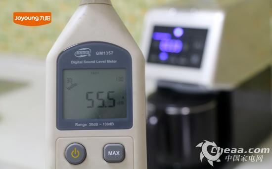 研磨时噪音55db