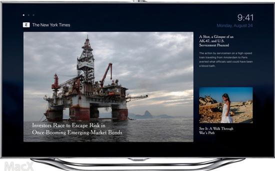 新一代Apple TV界面概念设计(图片来自MacX)