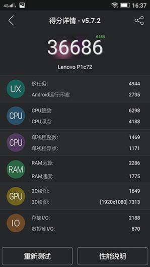 安兔兔评测数据