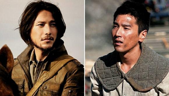 陈坤、赵又廷在两版《鬼吹灯》中都饰演胡八一 图片来源:网络