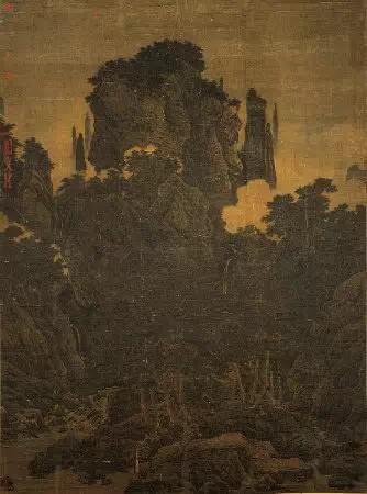 《万壑松风》
