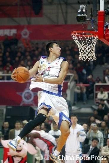 徐咏2008年CBA全明星周末扣篮王