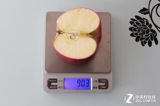 一天前后苹果重量变化