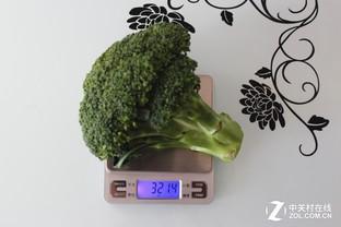 一天前后西兰花重量变化