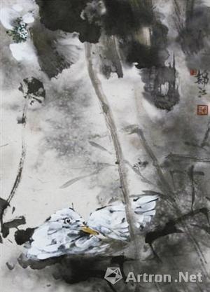 徐锦江作品《独爱清幽关》